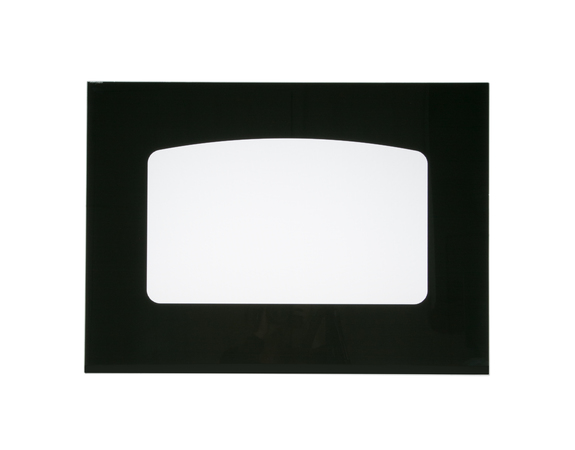 Exterior Oven Door Glass - Black – Part Number: WB56T10179