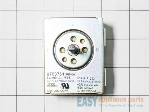 Infinite Switch - Right Front – Part Number: WP9763761
