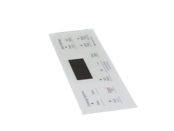 FACEPLATE GRAPHICS (White) – Part Number: WB07X26652