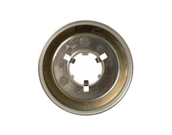 STAINLESS STEEL OVEN KNOB BEZEL – Part Number: WB03X31777