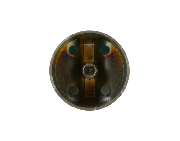 BLACK STAINLESS DOUBLE BURNER KNOB – Part Number: WB03X31896