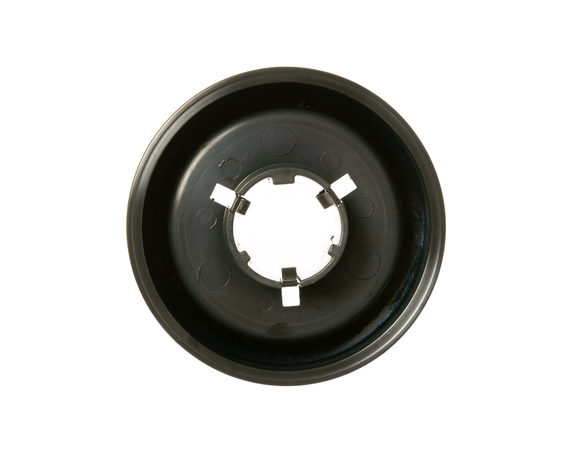 BLACK STAINLESS SELECTOR KNOB BEZEL – Part Number: WB03X31957