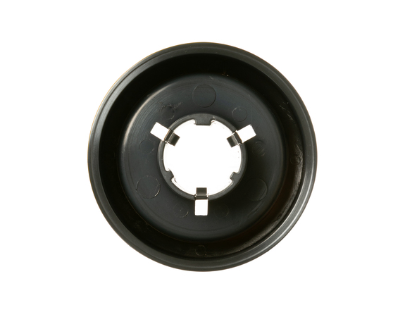 BLACK STAINLESS SELECTOR KNOB BEZEL – Part Number: WB03X31958