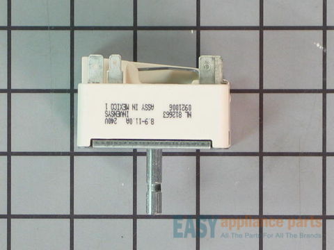 Cooktop Element Control Switch – Part Number: WB23K34829