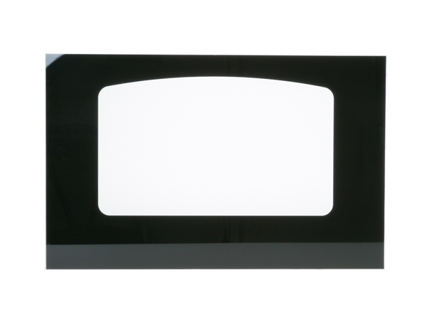 Exterior Oven Door Glass - Black – Part Number: WB57K10109