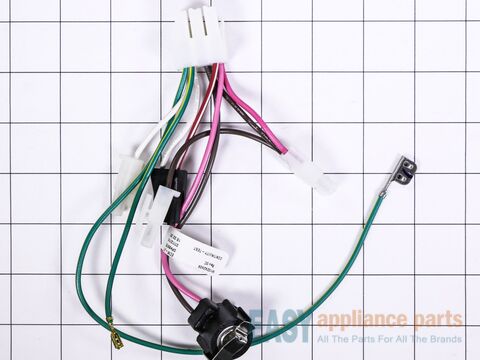 Defrost Thermostat and Evaporator Fan Motor with Wire Harness – Part Number: W11551372