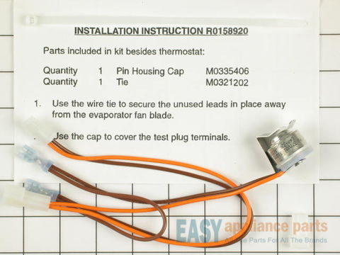Bimetal Defrost Thermostat – Part Number: R0161088