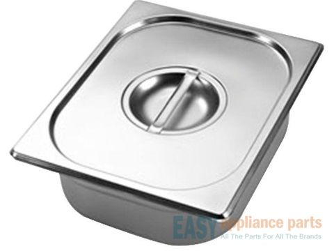 Stainless Pan with Lid – Part Number: W10242695A
