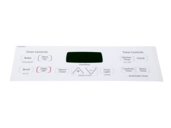 FACEPLATE GRAPHICS (White) – Part Number: WB27T11178