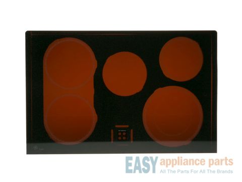 Main Cooktop Glass – Part Number: WB56T10081