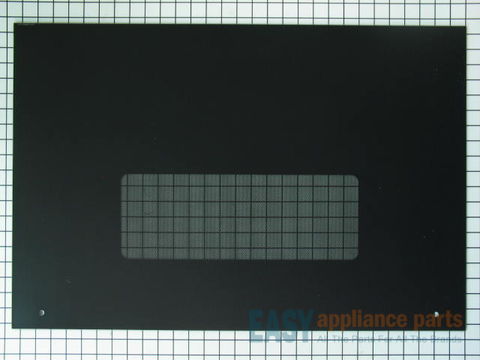 Outer Oven Door Glass - Black – Part Number: WB57T10110