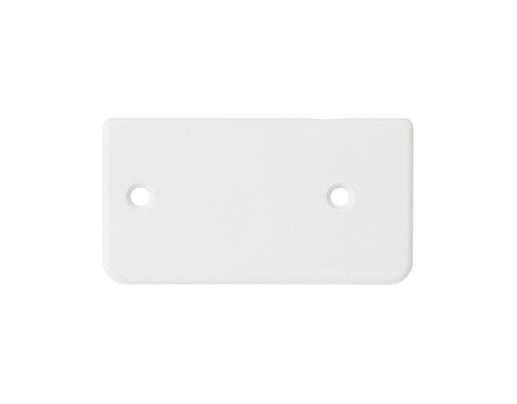 Door End Cap - Left Side - White – Part Number: WB7K267