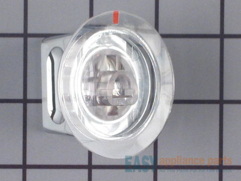 Timer Knob  (Chrome and Clear) – Part Number: WE1X962