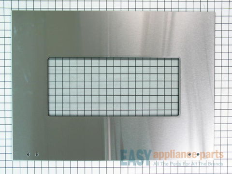 Exterior Door Glass - Stainless – Part Number: W10401225