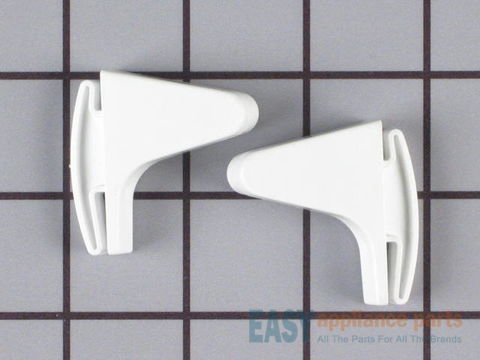 End Cap Set - Includes Right and Left - White – Part Number: 5303925379