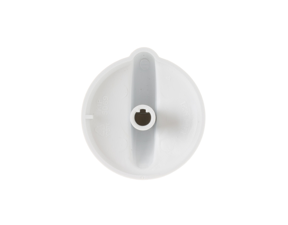 KNOB & CLIP Assembly (GE-WHT) – Part Number: WB03T10219