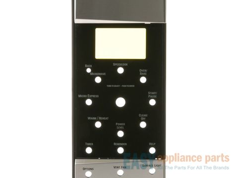  CONTROL PANEL Assembly Stainless Steel – Part Number: WB07X10775