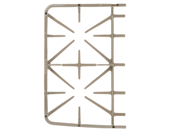 Double Burner Grate - Taupe - Right Side – Part Number: WB31K10136